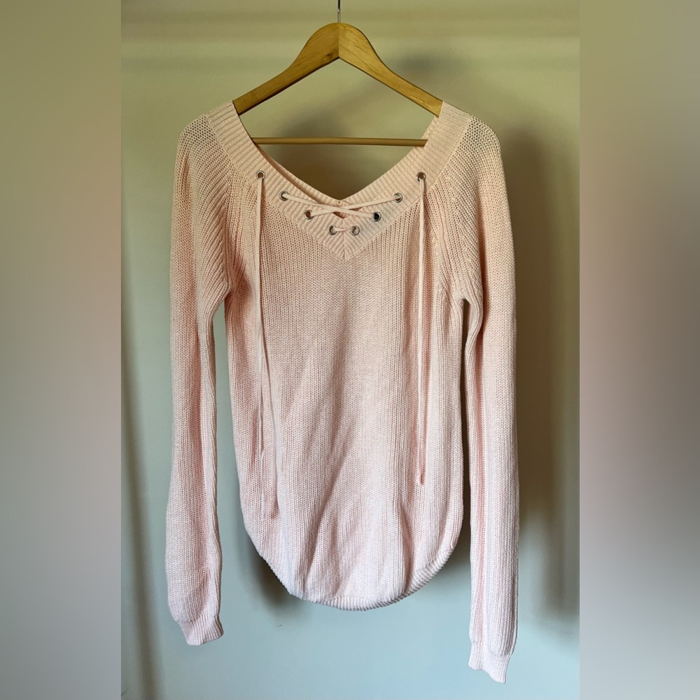 Lulu's Blush Pink Sweater